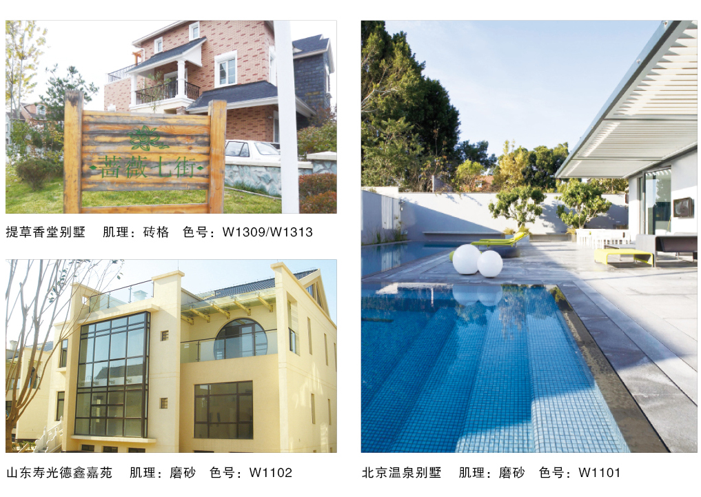 泰斯特西班牙灰泥外墻W110/W130系列產品典型案例 