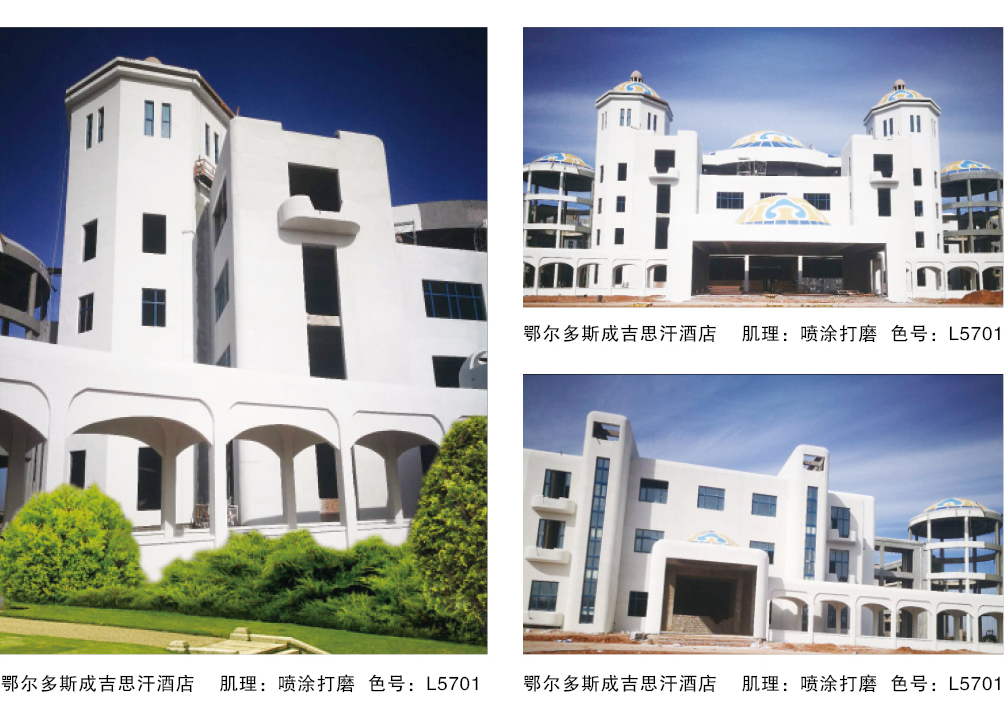 泰斯特羅非巖灰泥L570系列產品典型案例
